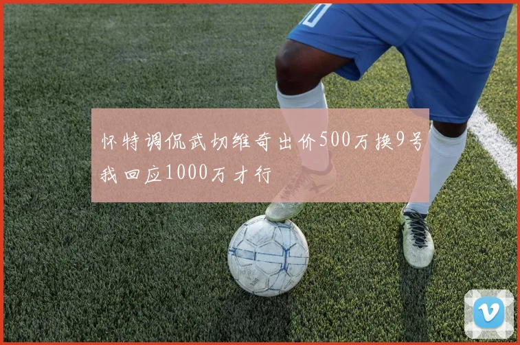 怀特调侃武切维奇出价500万换9号我回应1000万才行